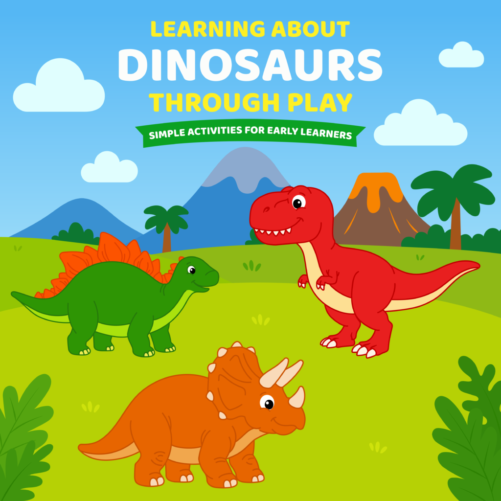 Dinosaur printable activities for preschool and kindergarten